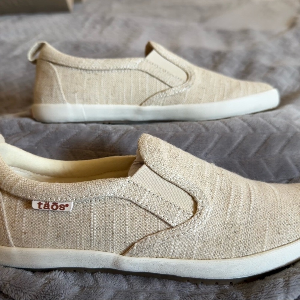 Taos Footwear Natural Hemp Dandy Shoes - Picture 4 of 6